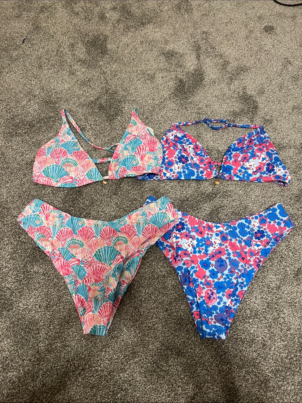 NEW 2 PACK SHEIN Cheeky Women’s Bikinis